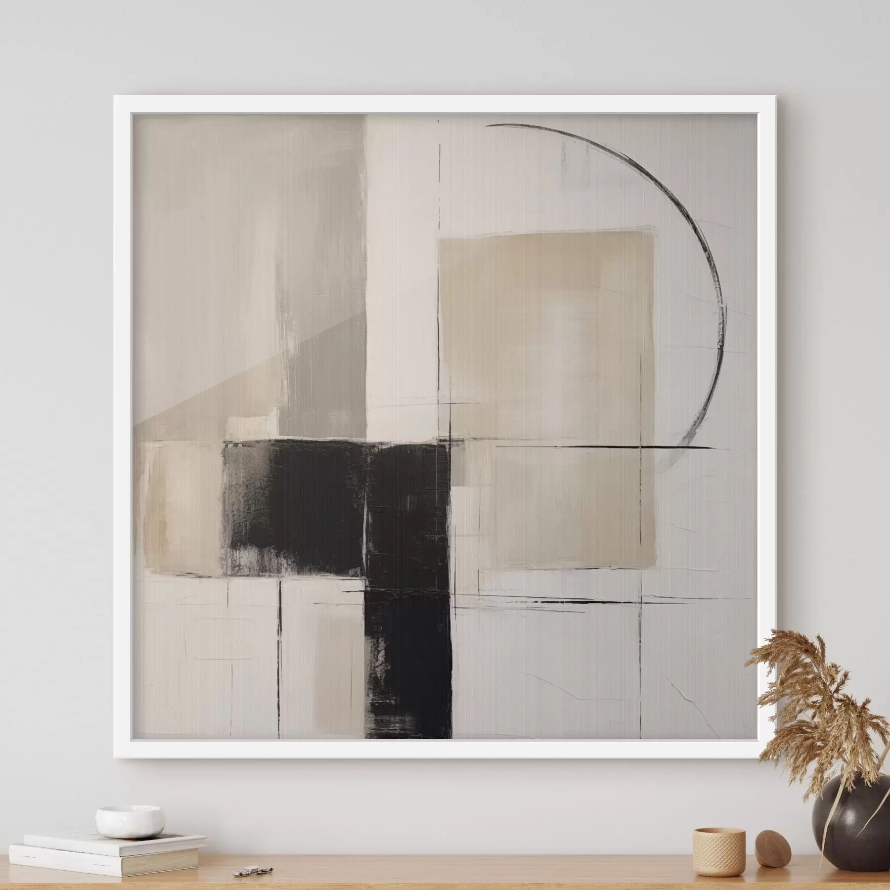 Fototapety moderná abstraktná geometrická maľba f48072