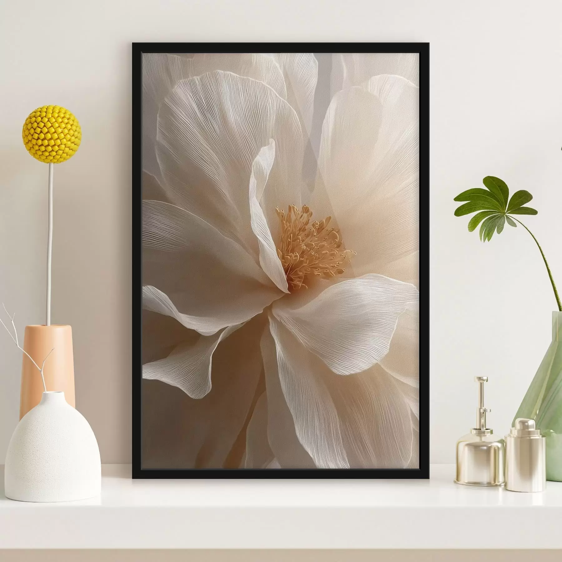 Fototapety makro kvetinová kompozícia v teplých  tónoch f48120