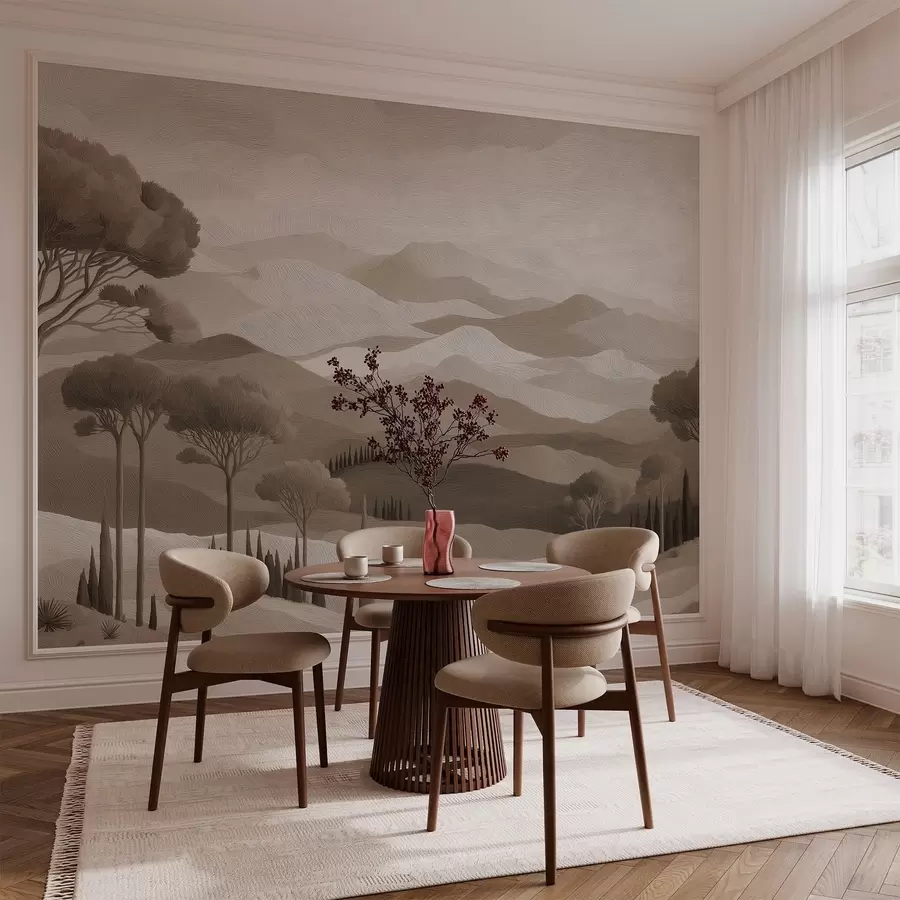 Fototapety Krajina v štýle olejomaľby w05258v1