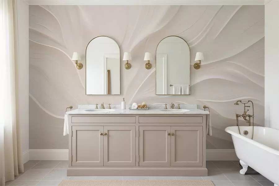 Fototapety Jemné priehľadné listy na vetve w05267