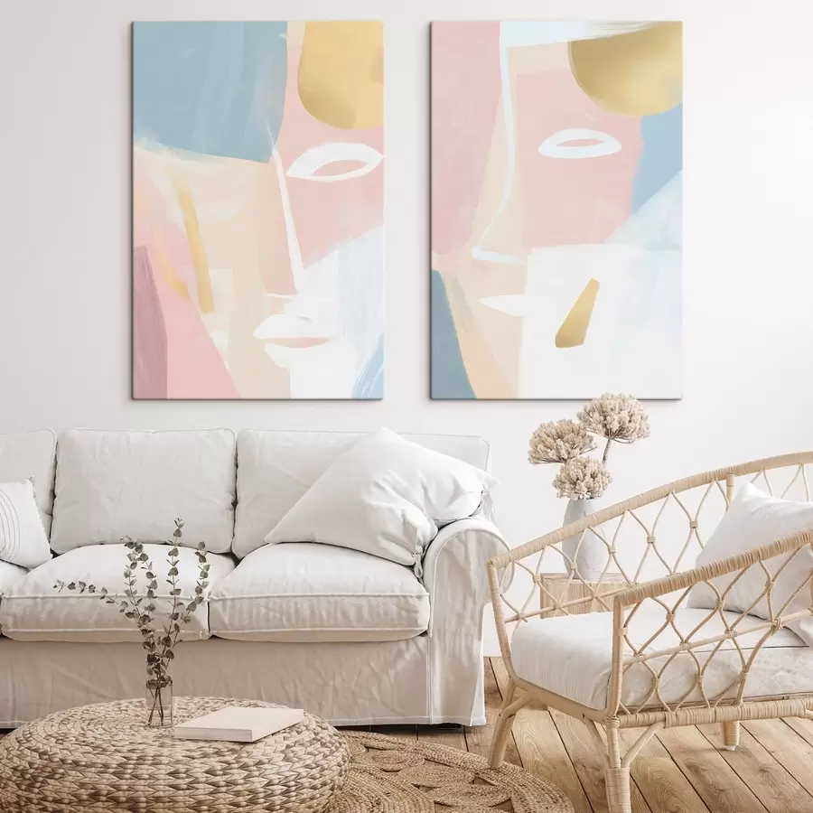 Obraz Abstraktné tváre m30063