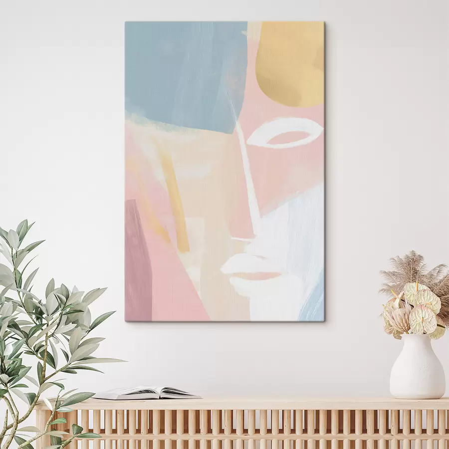 Fototapety Abstraktná tvár s48011