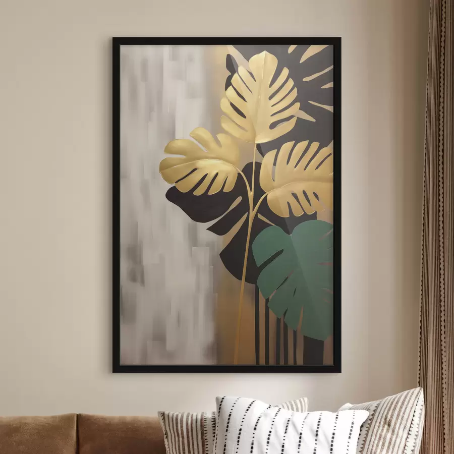 Fototapety Tropické listy f47782