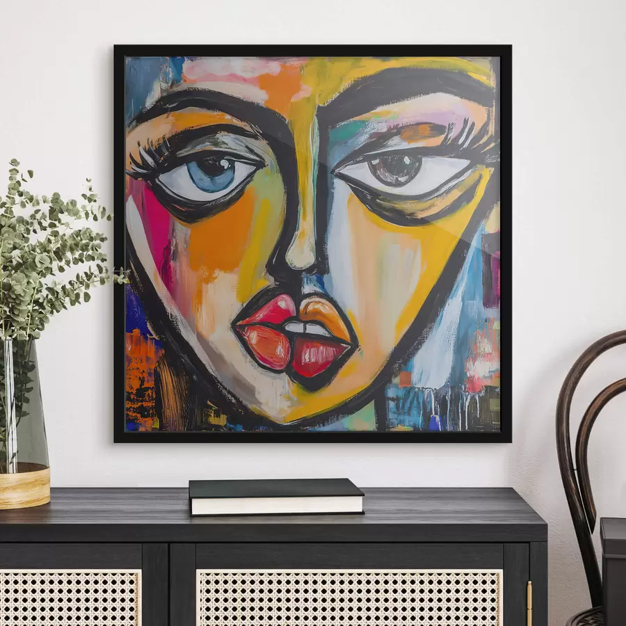 Fototapety Abstraktný portrét f47784