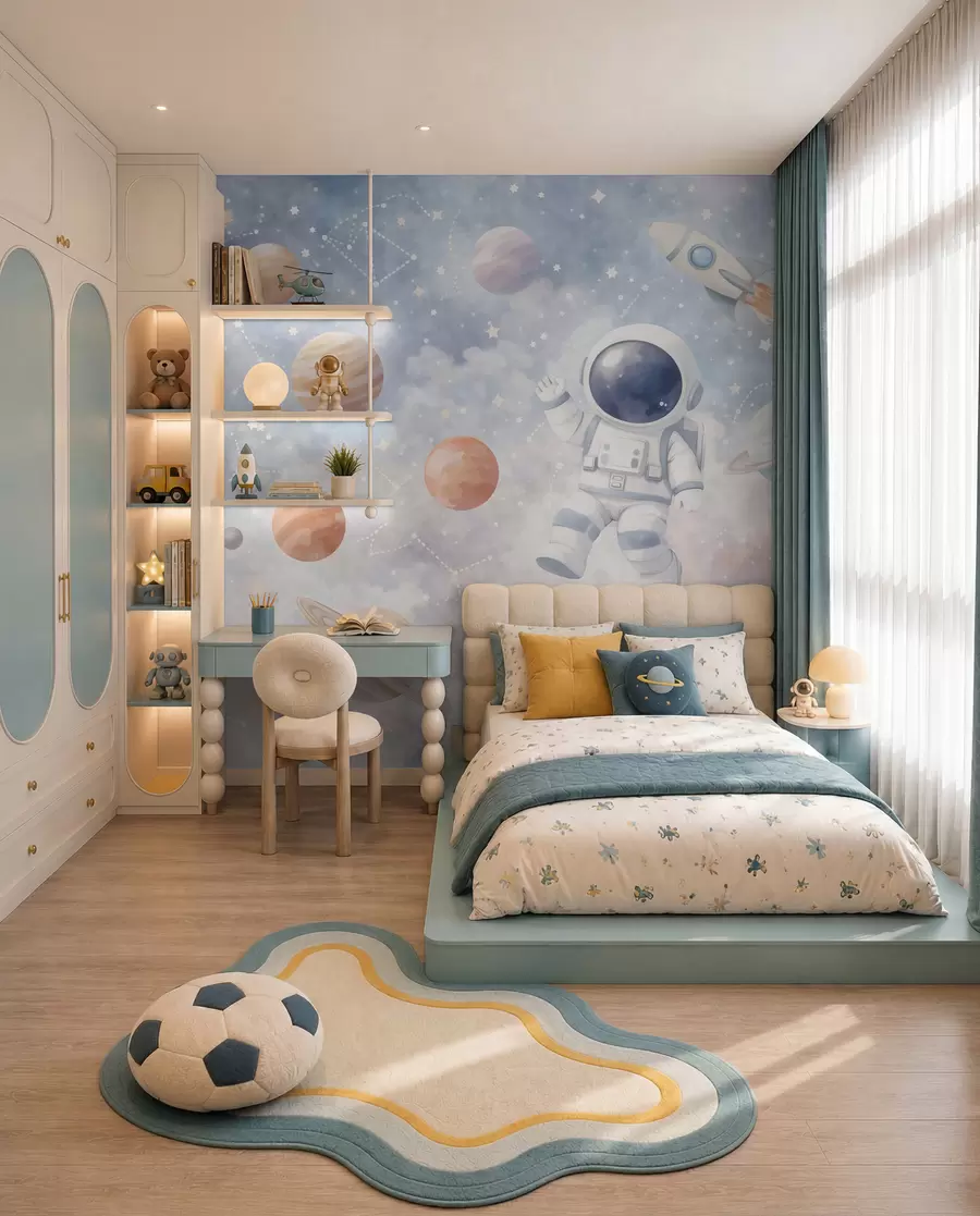 Fototapety Cesta malého astronauta w05233
