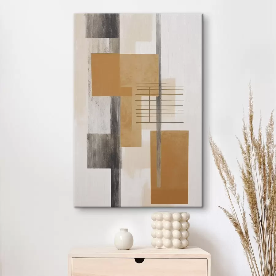 Obraz Abstrakcia s imitáciou opotrebovanej textúry s48159