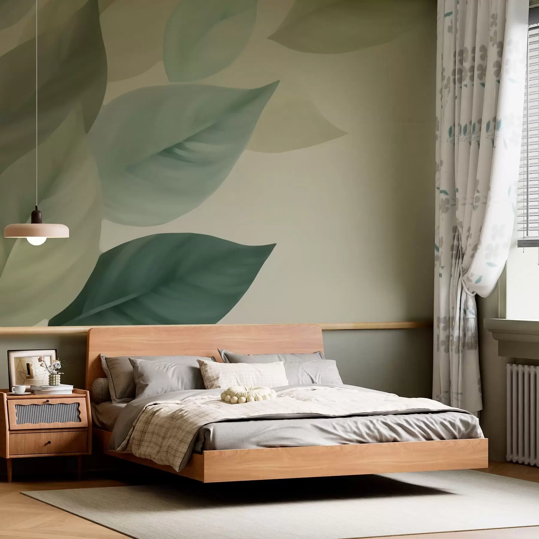 Fototapety Veľké listy w05107