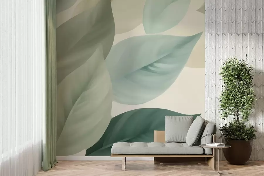 Fototapety Veľké listy w05107