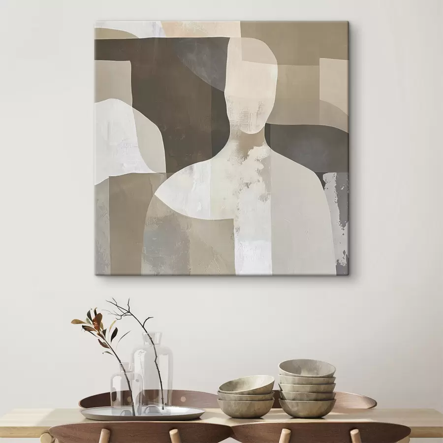 Obraz Abstraktná silueta s48017