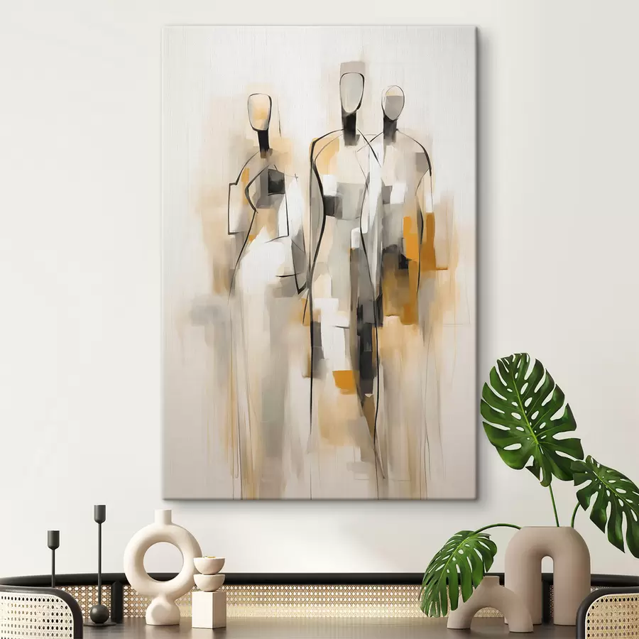 Obraz Abstraktné siluety s48173