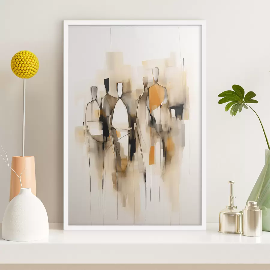 Fototapety Abstraktné siluety f48019