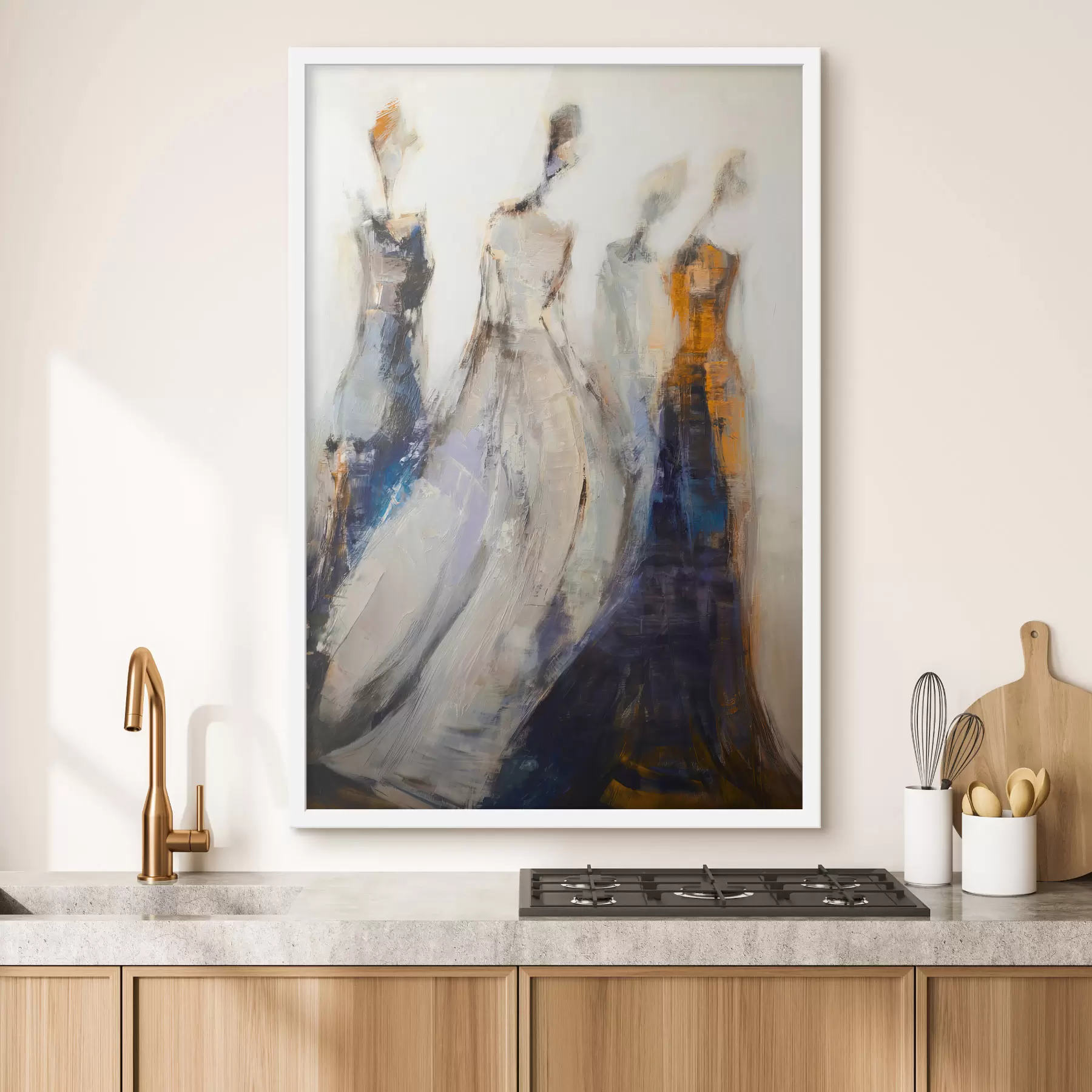 Fototapety Elegantné abstraktné ženské siluety f48180