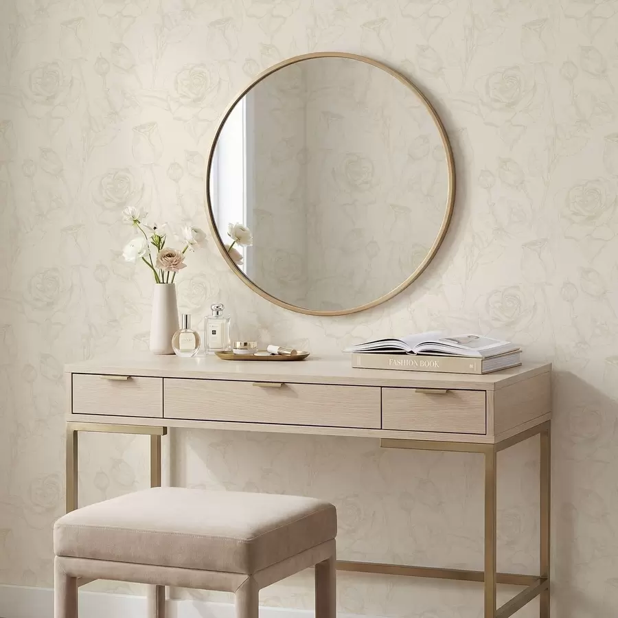 Fototapety Svetlý ružový vzor na béžovom pozadí a01124