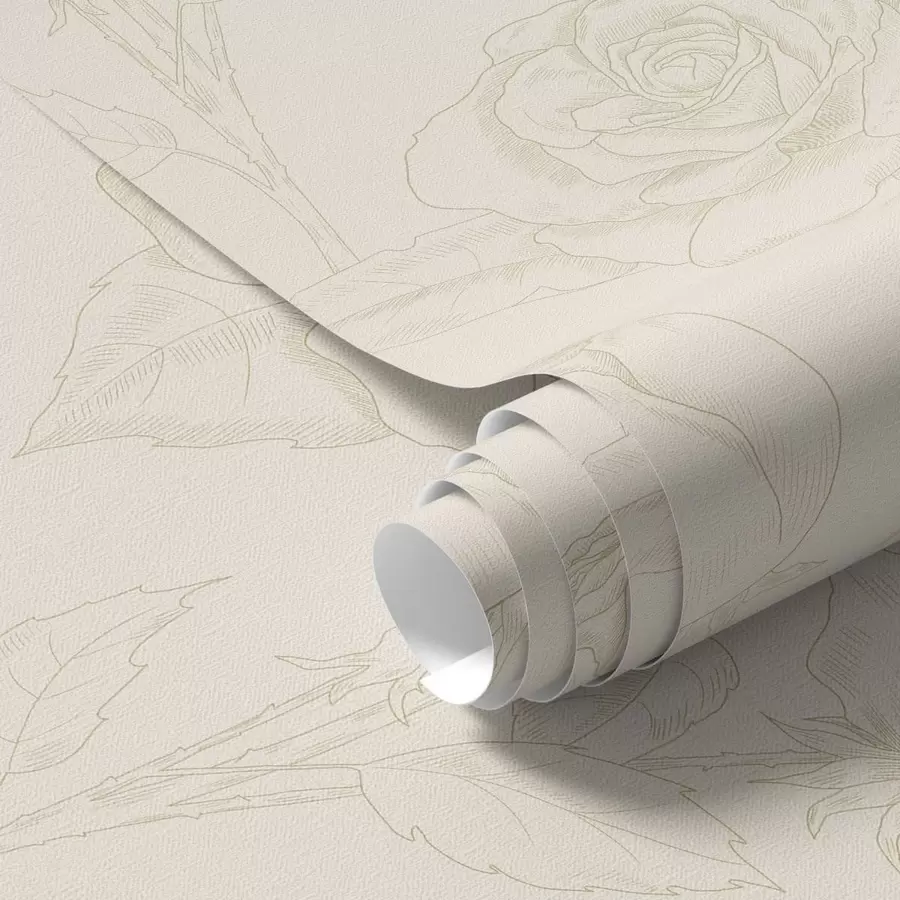 Fototapety Svetlý ružový vzor na béžovom pozadí a01124