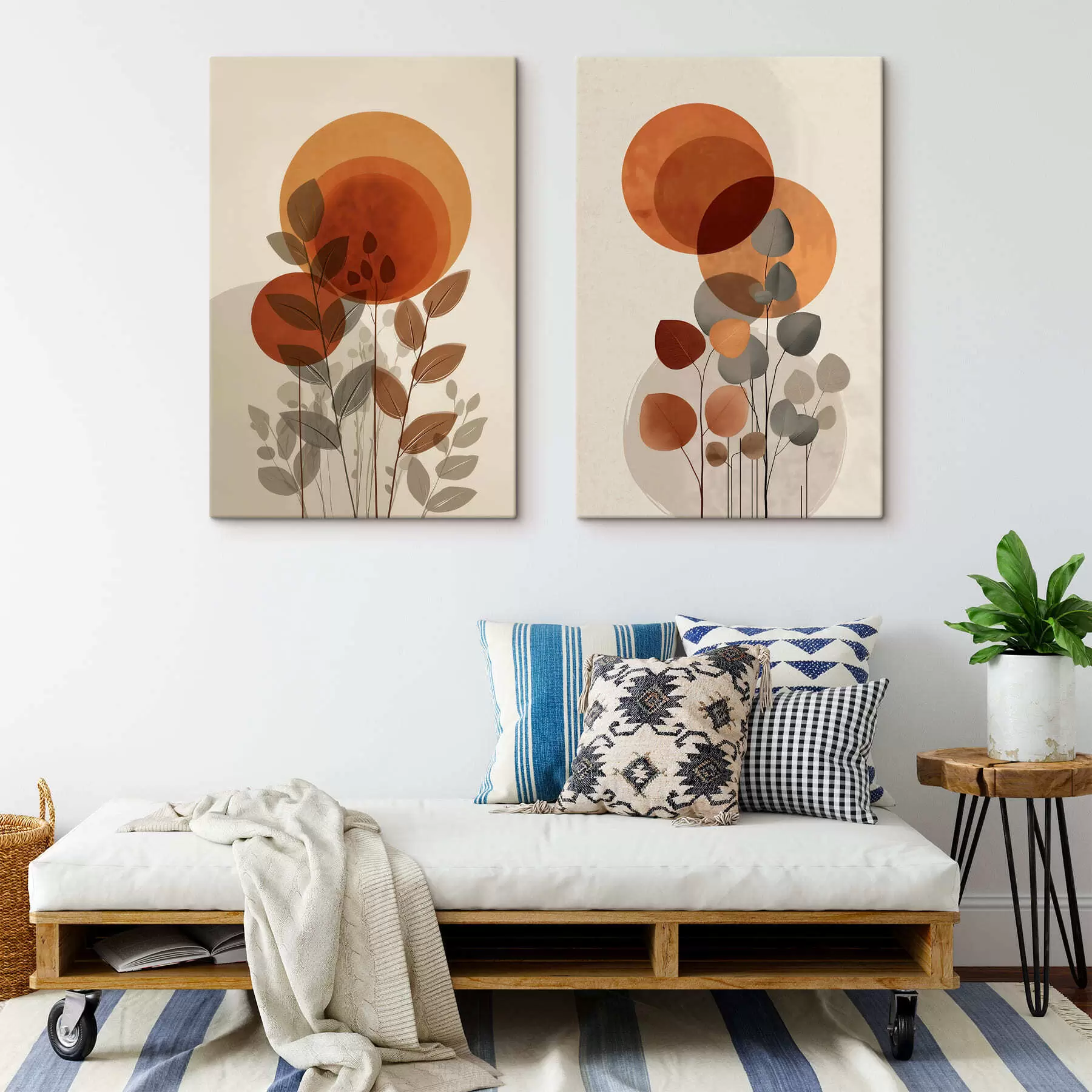 Obraz Abstraktné listy m30158