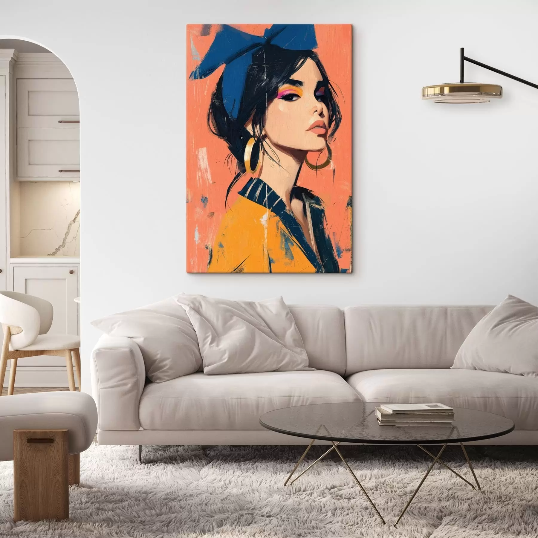 Obraz Portrét dievčaťa s48246