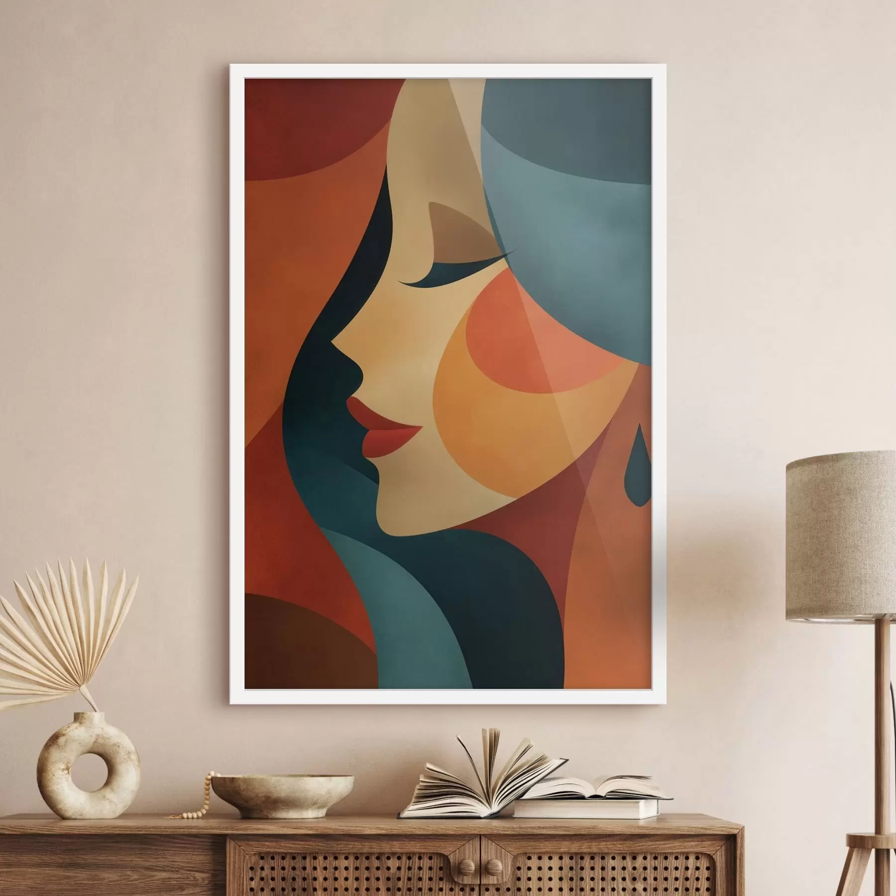 Fototapety Abstraktný portrét f48235