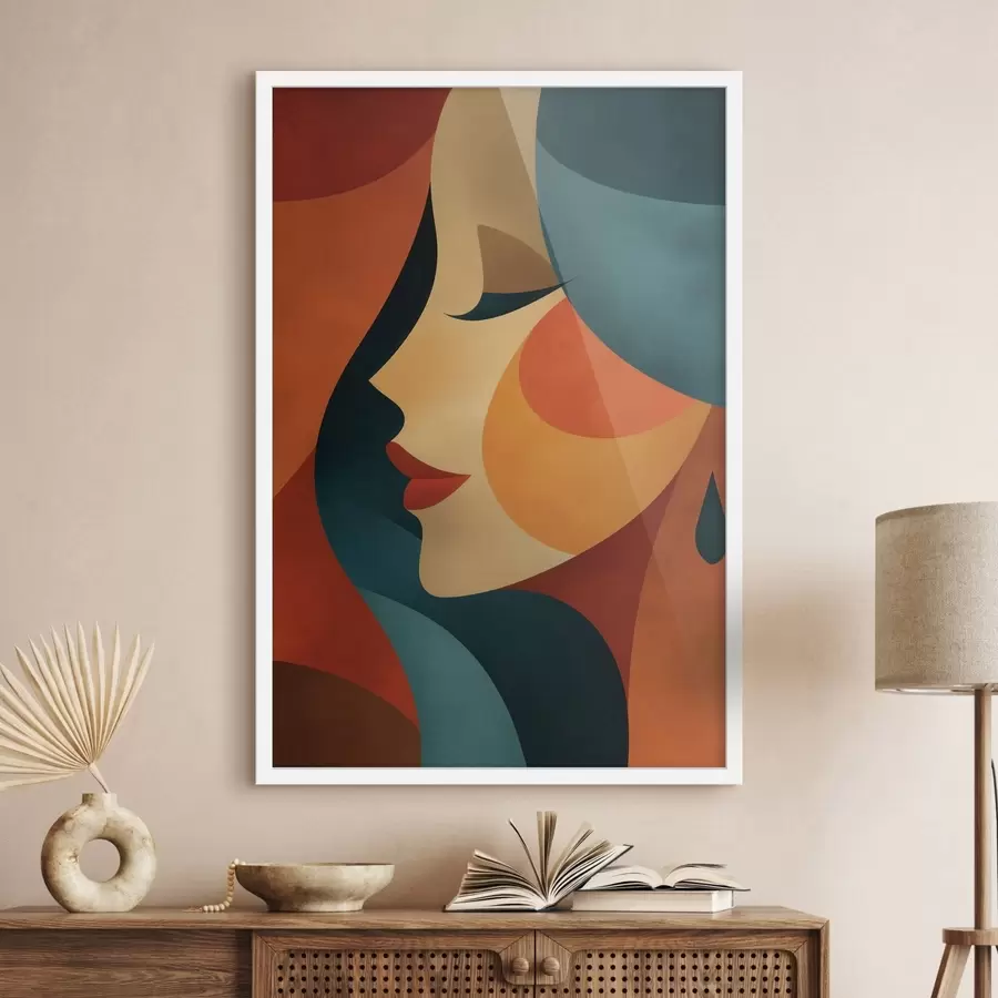 Fototapety Abstraktný portrét f48235