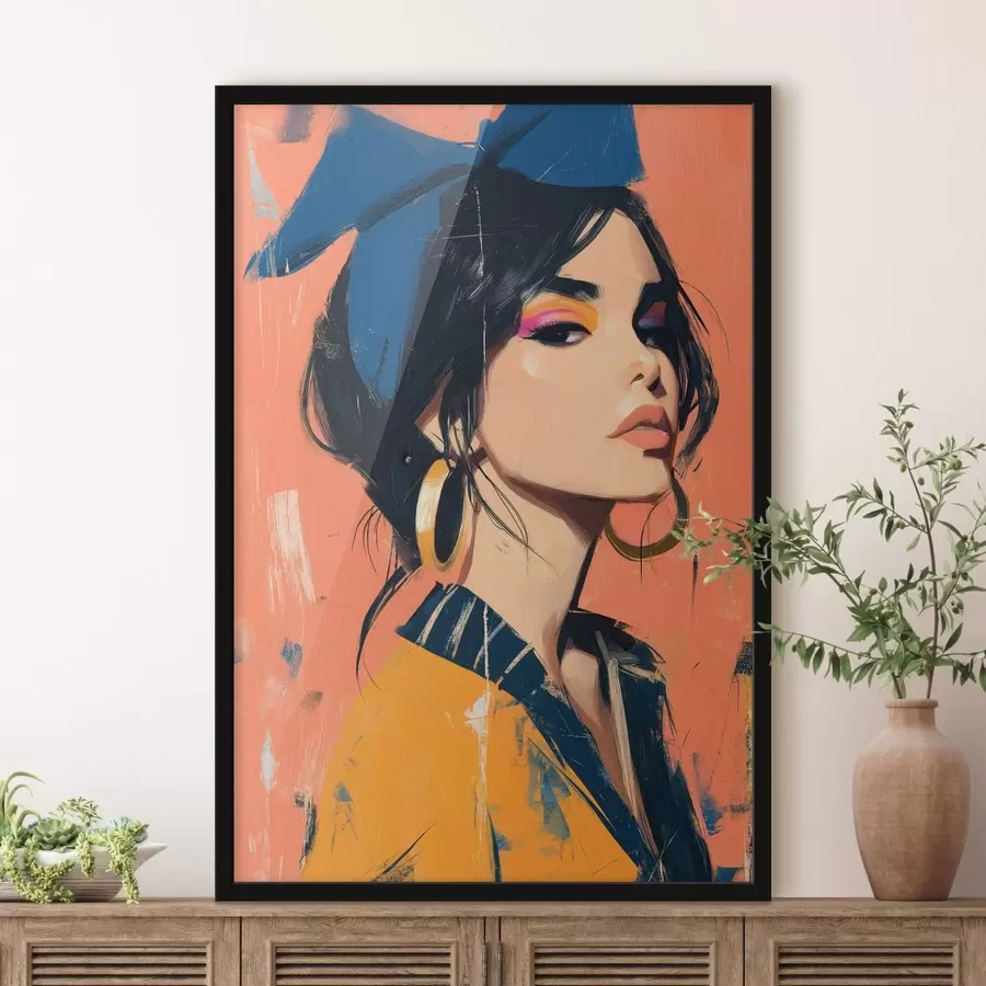 Fototapety Portrét dievčaťa f48246