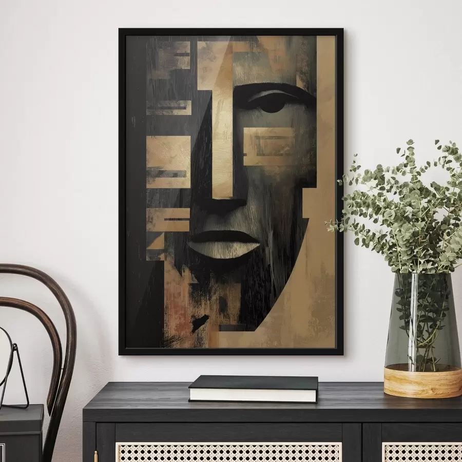 Fototapety Abstraktná tvár f48249