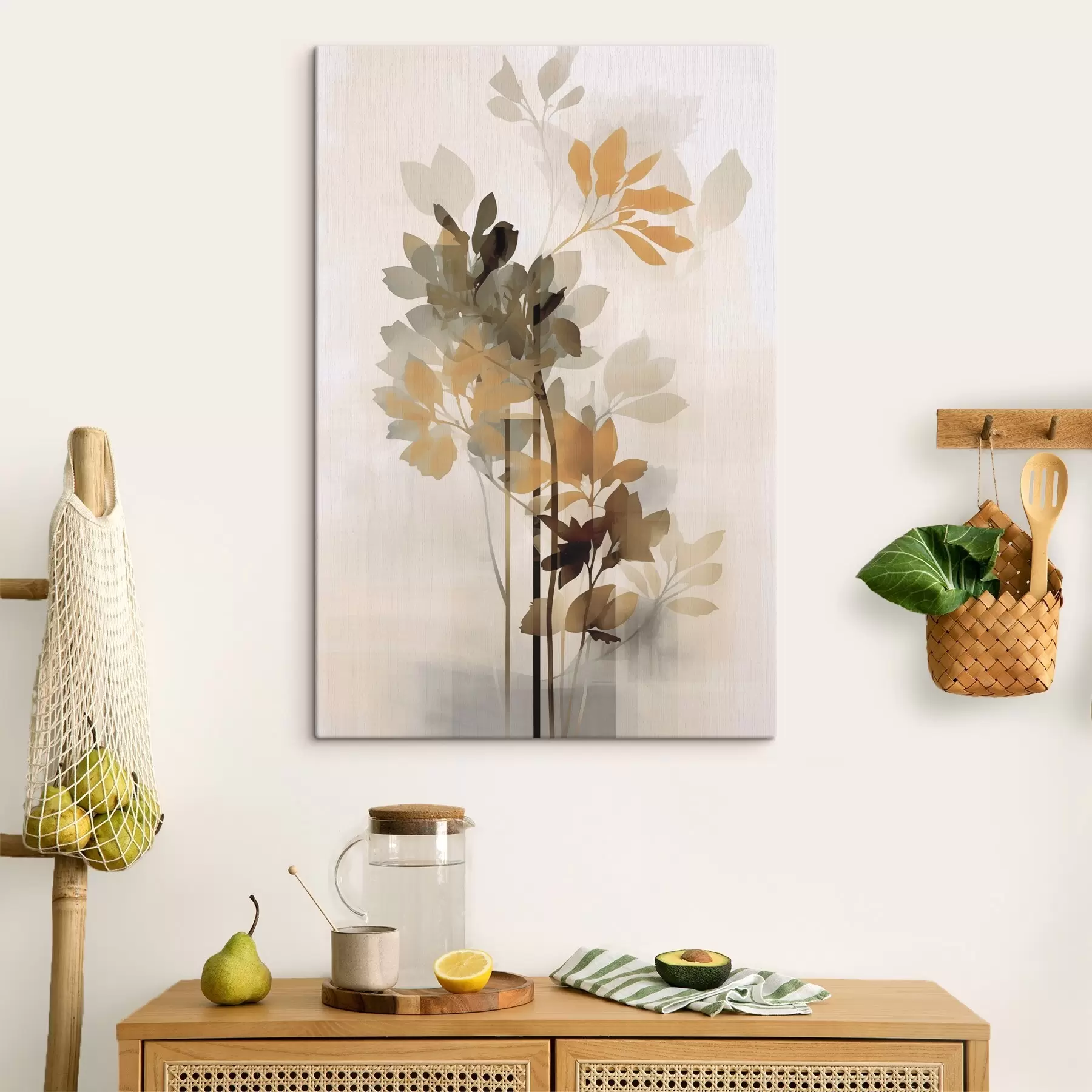 Obraz Abstrahovanie rastlín s48267