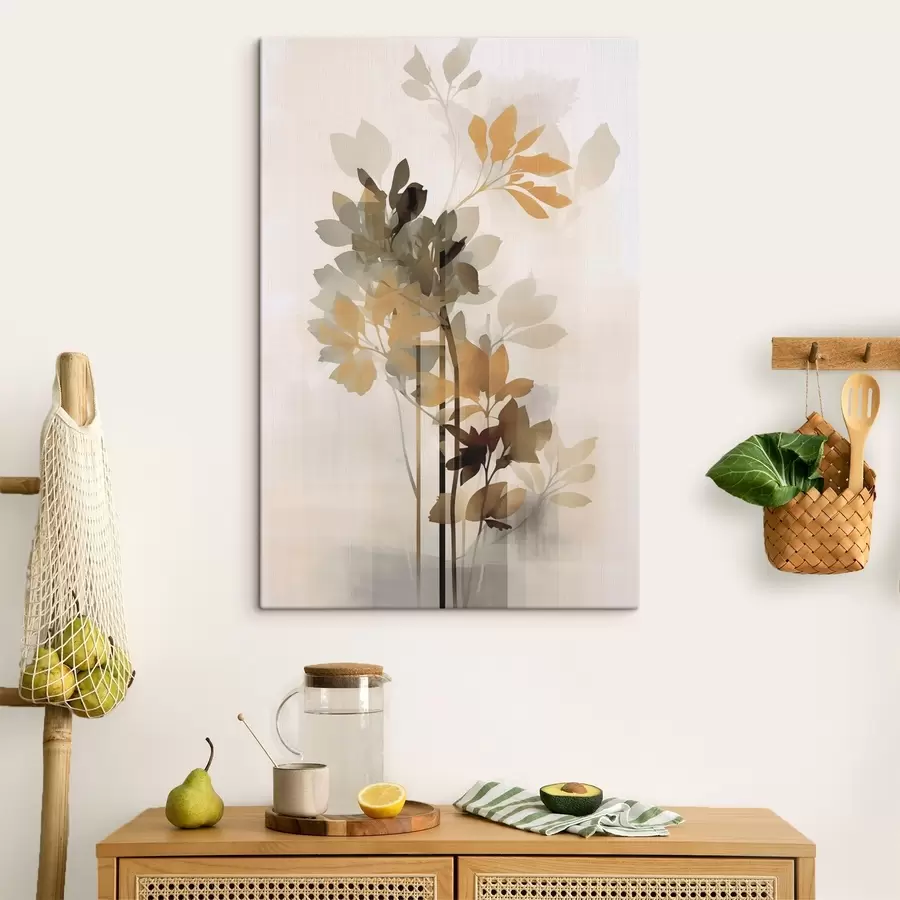 Obraz Abstrahovanie rastlín s48267