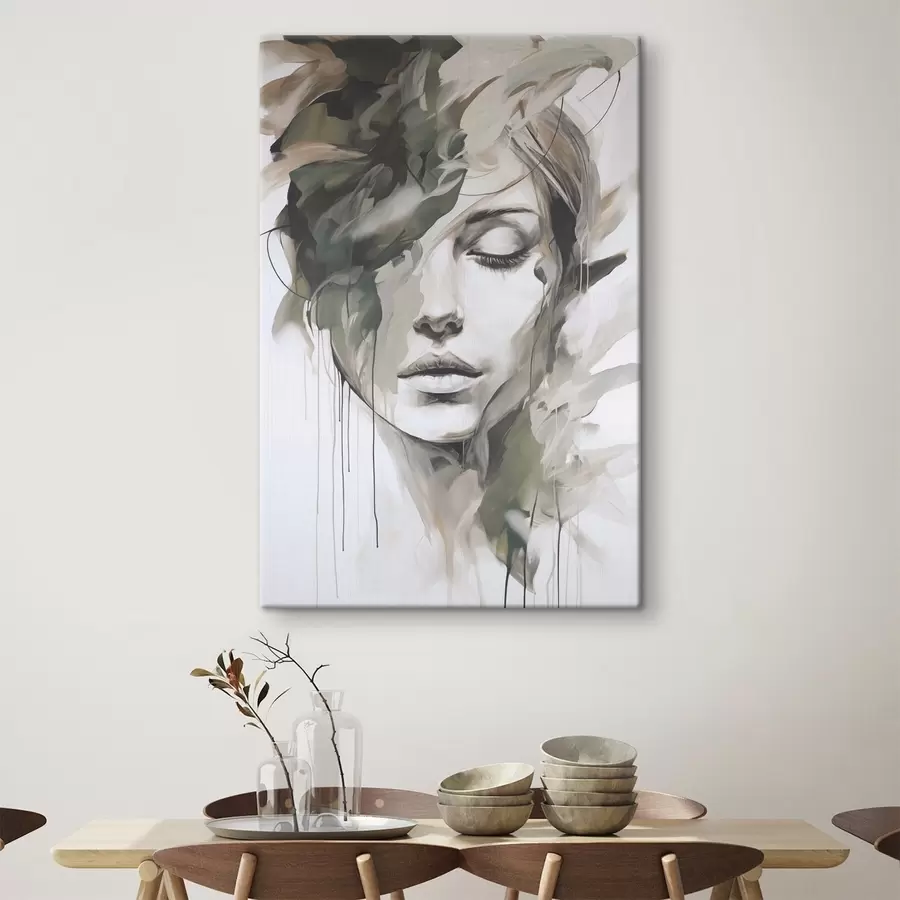 Obraz Abstraktný portrét s48269