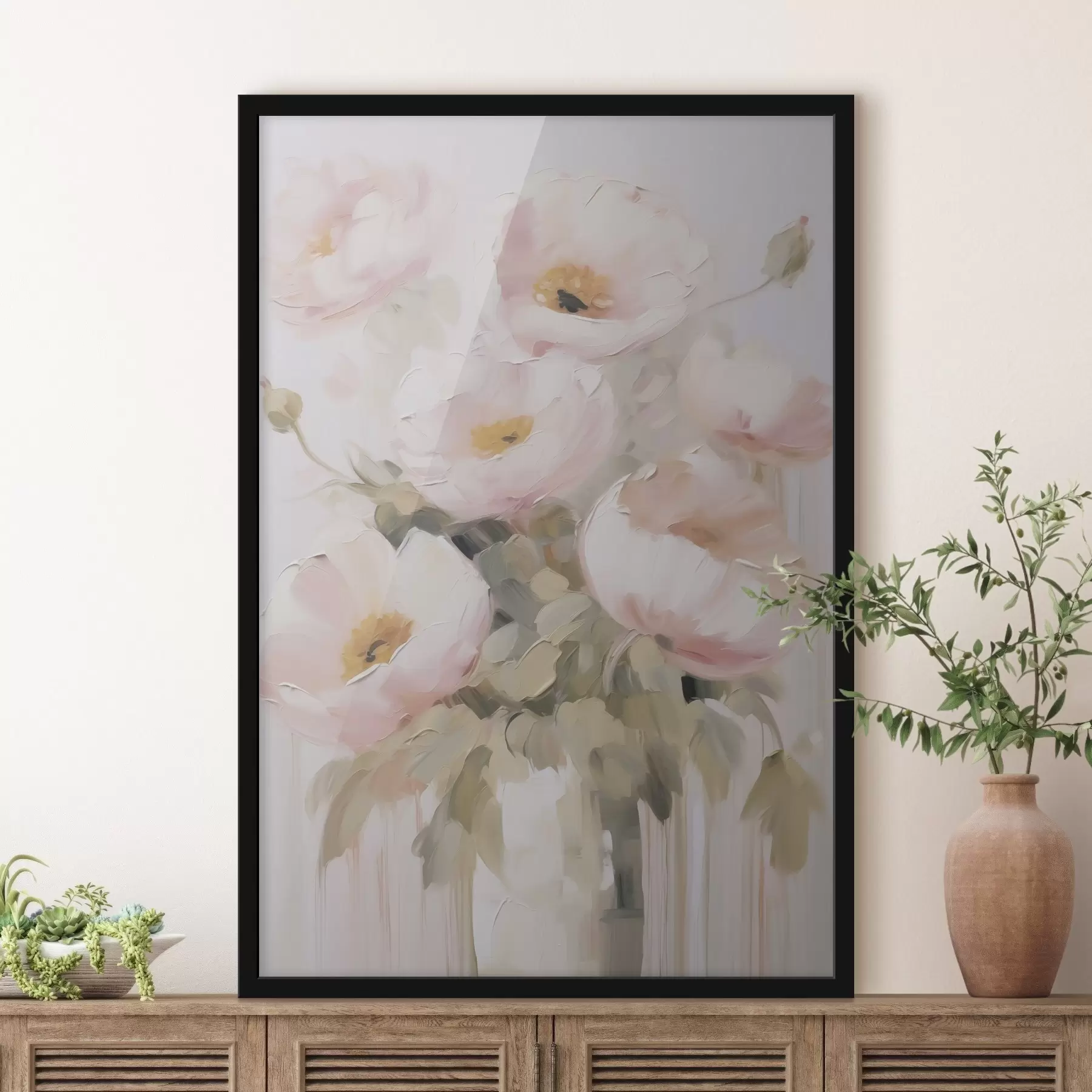 Fototapety Abstraktné kvety vo váze f48264