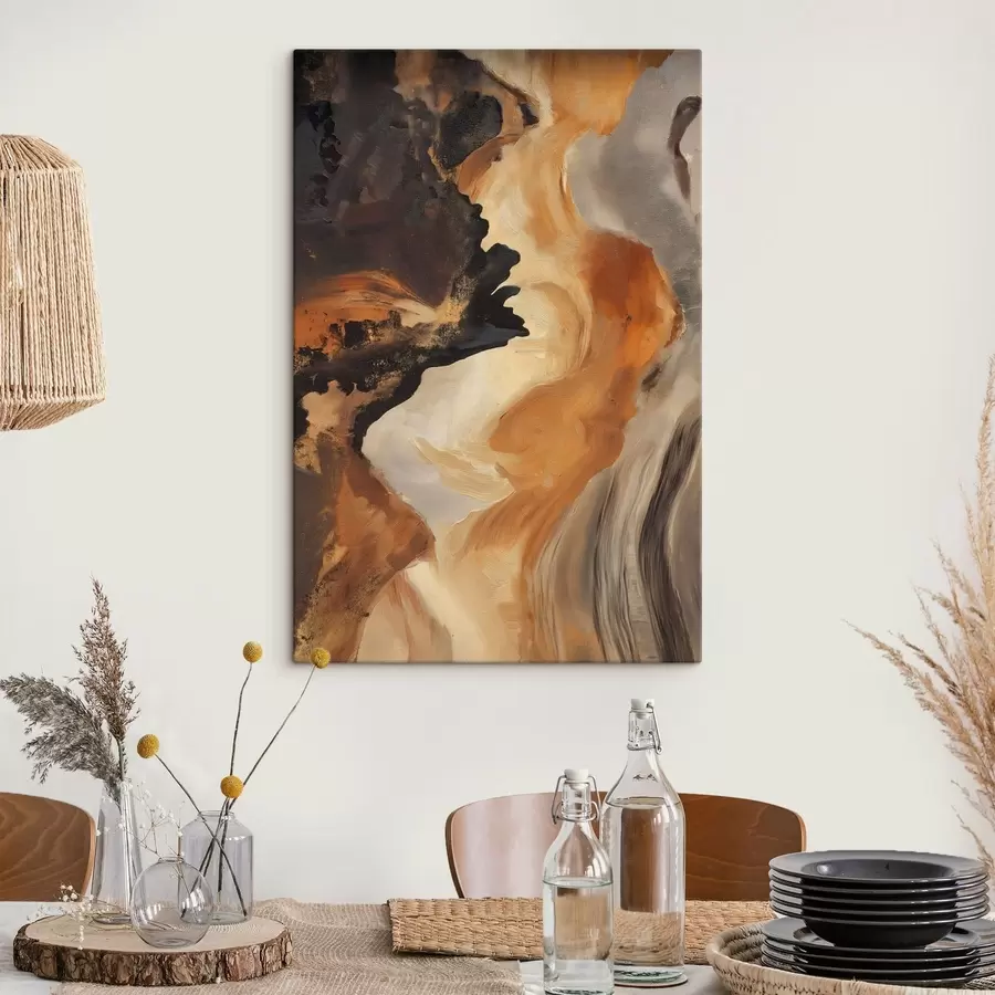 Obraz Abstraktné ťahy štetcom s48302