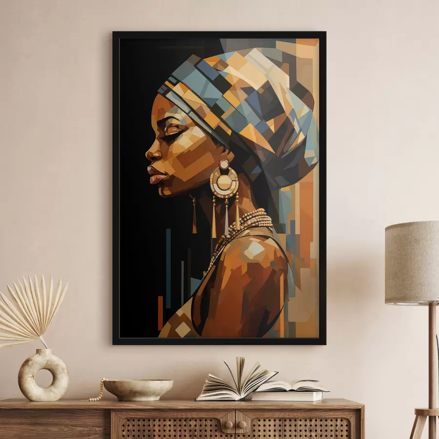 Fototapety Abstraktný portrét ženy f48299