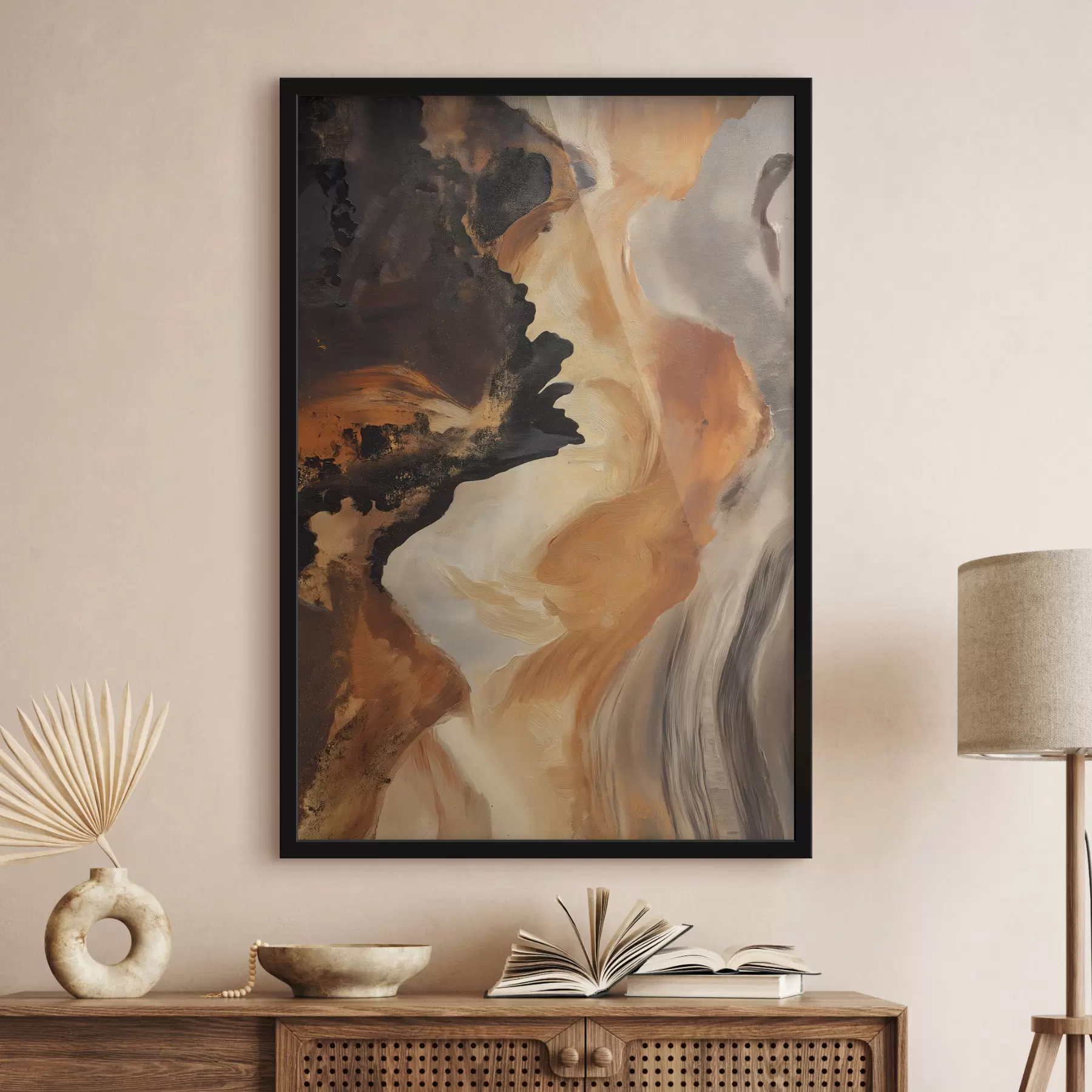 Fototapety Abstraktné ťahy štetcom f48302