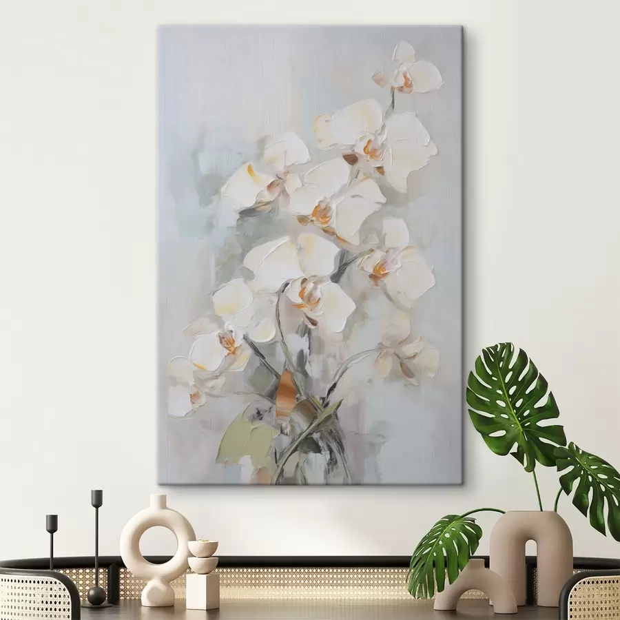 Obraz Imitácia maľby na vetvy orchideí s48321