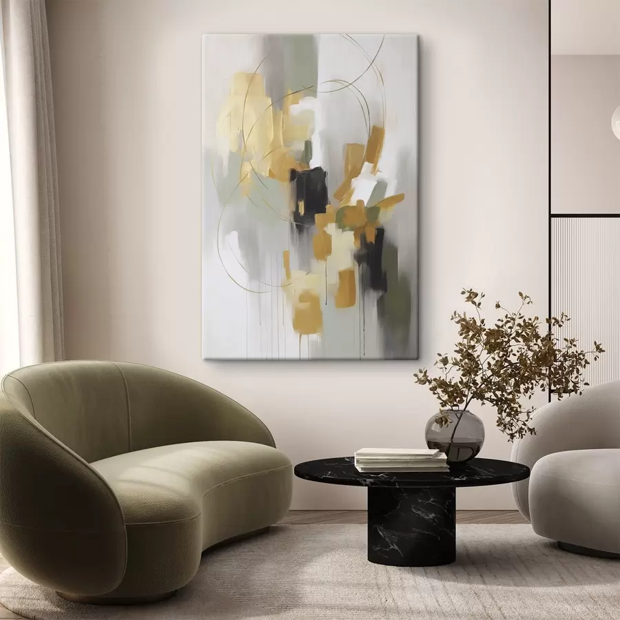 Obraz Abstrakcia imitácia maľby s48324