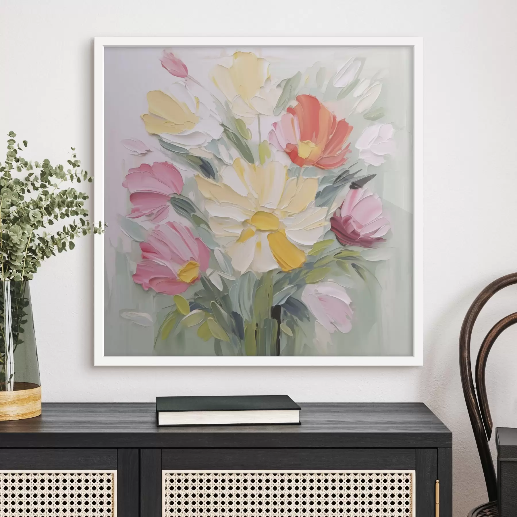 Fototapety Kytica imitácia maľby f48316