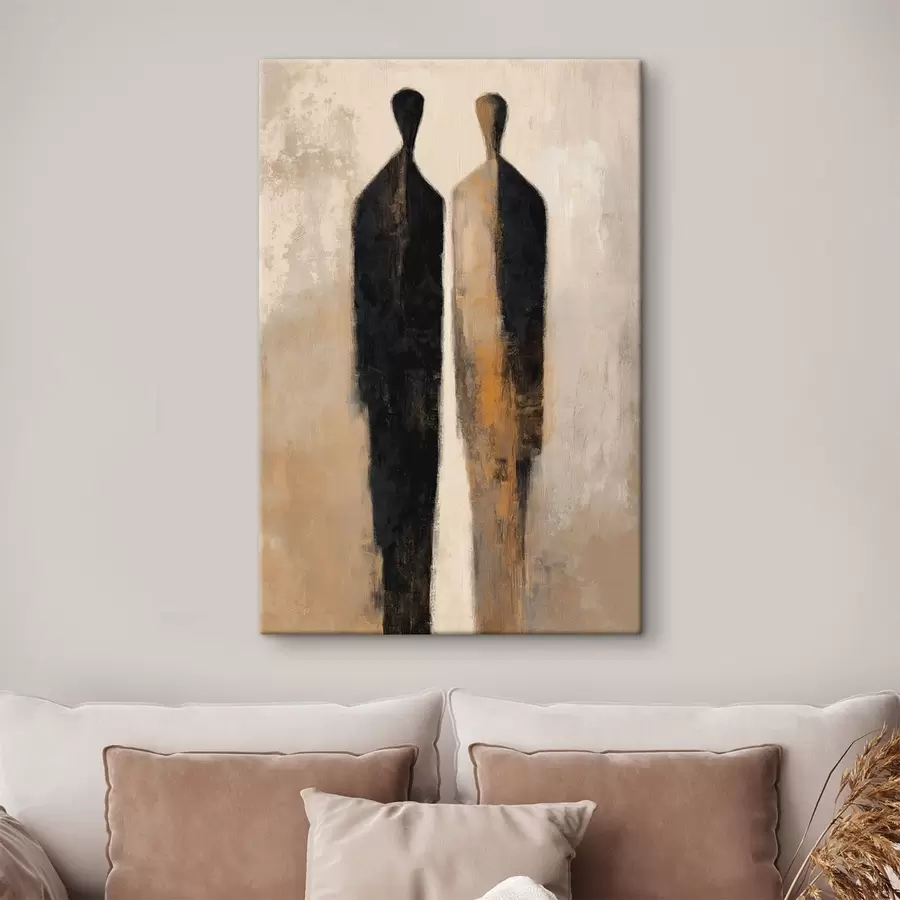 Obraz Abstraktné siluety s48369