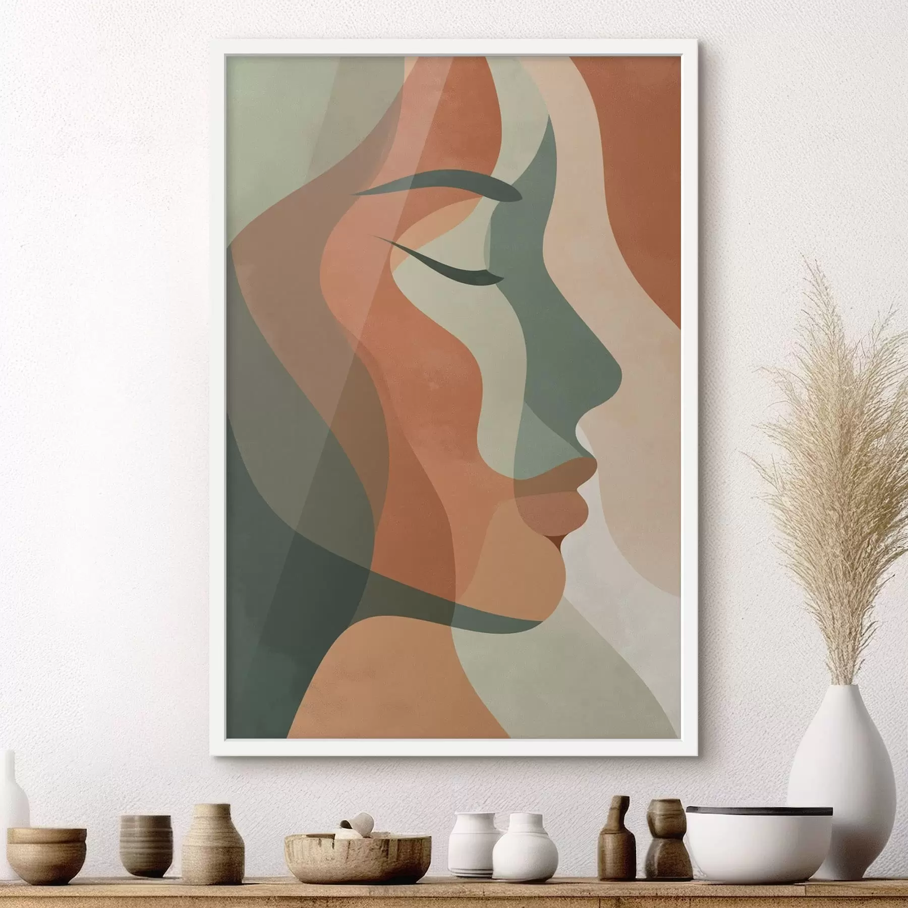 Fototapety Abstraktný portrét f48367