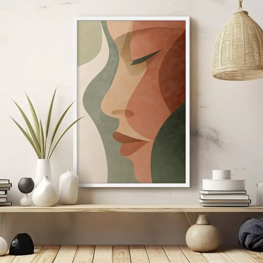 Fototapety Abstraktný portrét f48368