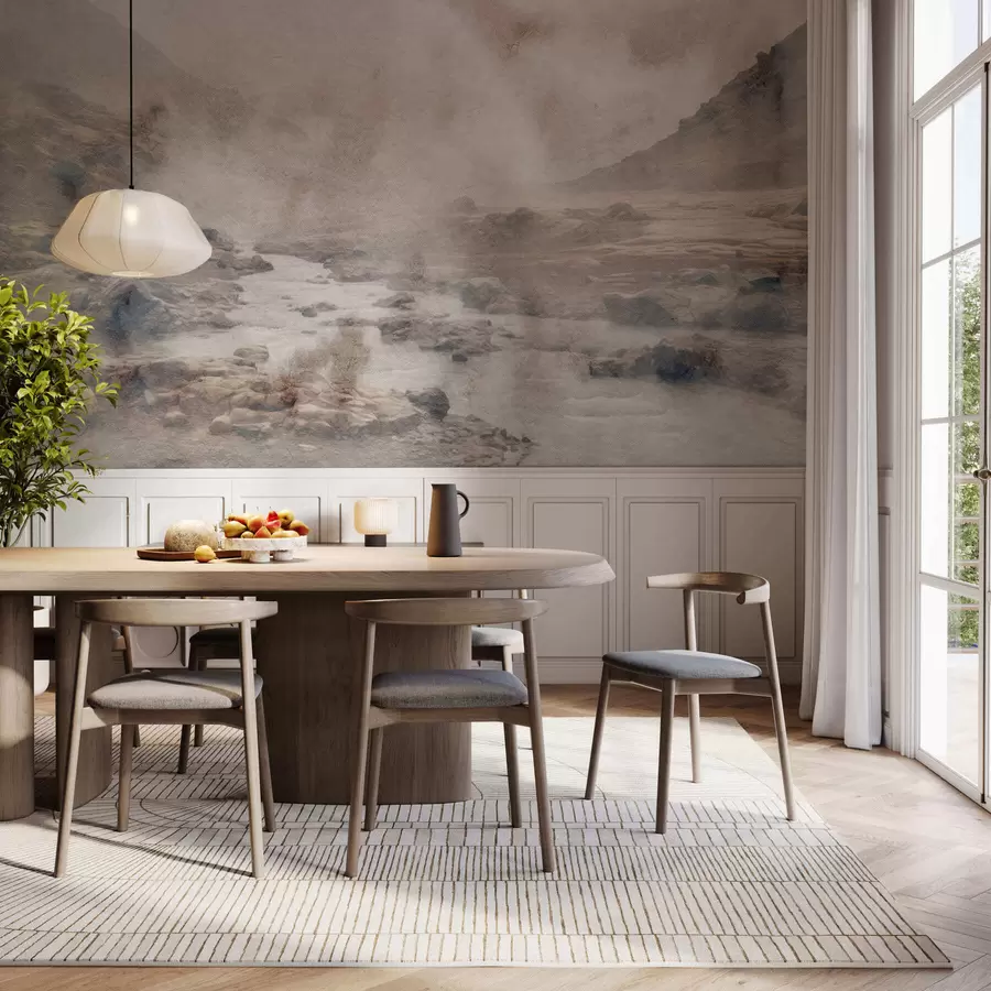 Fototapety Údolie tichej hmly w05363