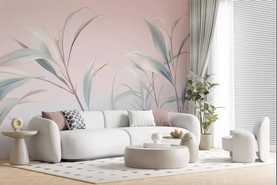 Fototapety Kráľovská elegancia listov w05361