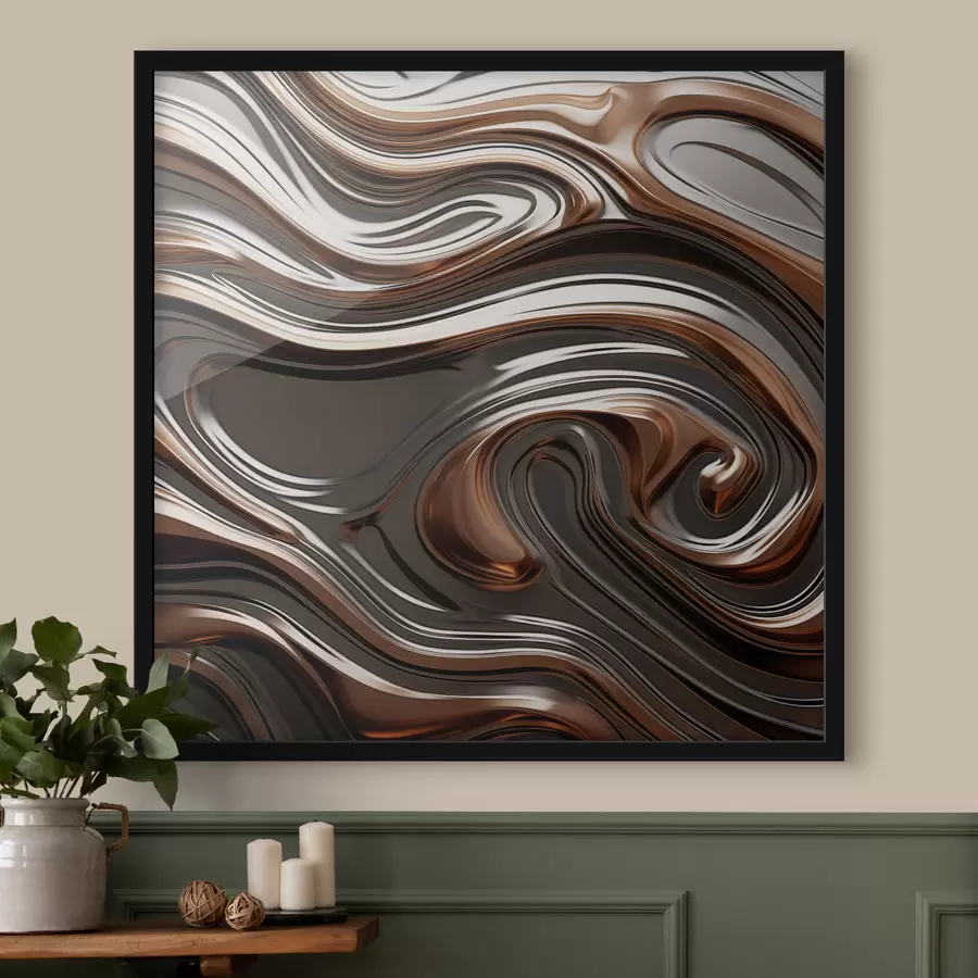 Fototapety Abstraktné umenie s vírivými vzormi f48399