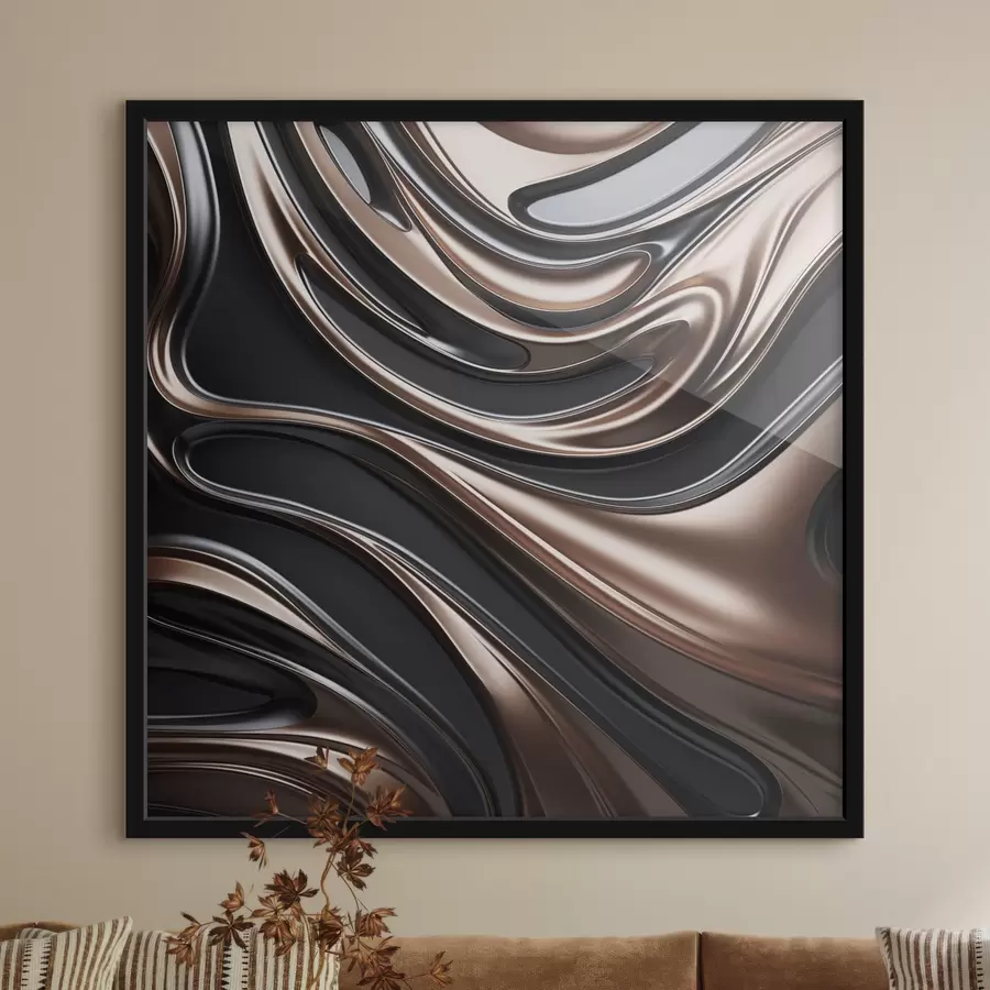 Fototapety Abstraktné umenie s vírivými vzormi f48400