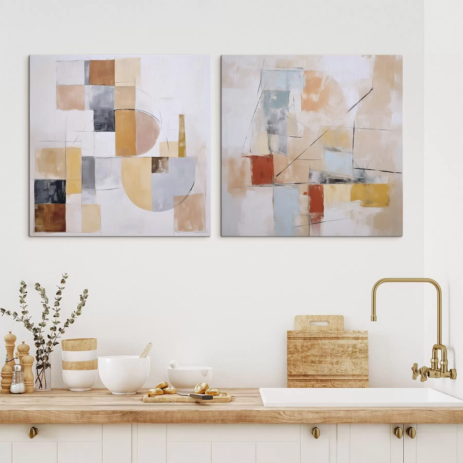 Obraz Abstraktná imitácia opotrebovaného obrazu m30213