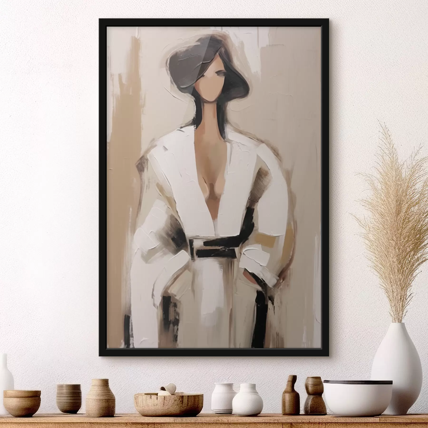 Fototapety Minimalistické figurálne umenie f48427