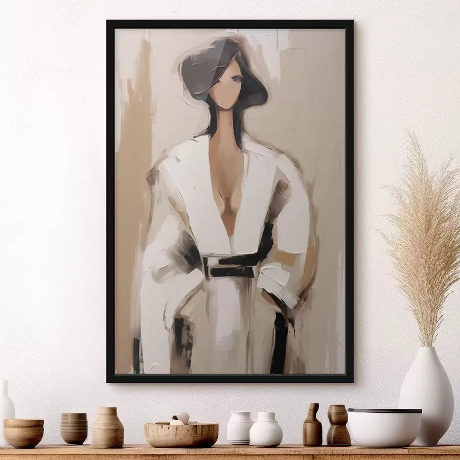 Fototapety Minimalistické figurálne umenie f48427