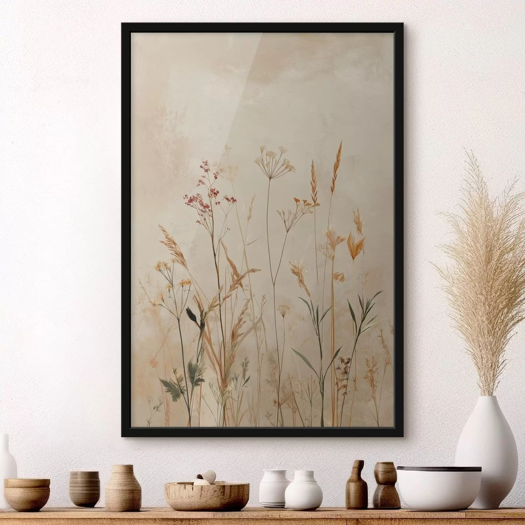 Fototapety Ľahké kvetinové stonky f48441