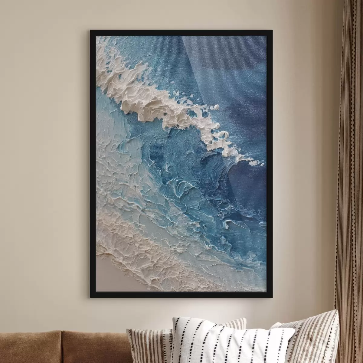 Plagáty Výhľad na pobrežie oceánu f48451