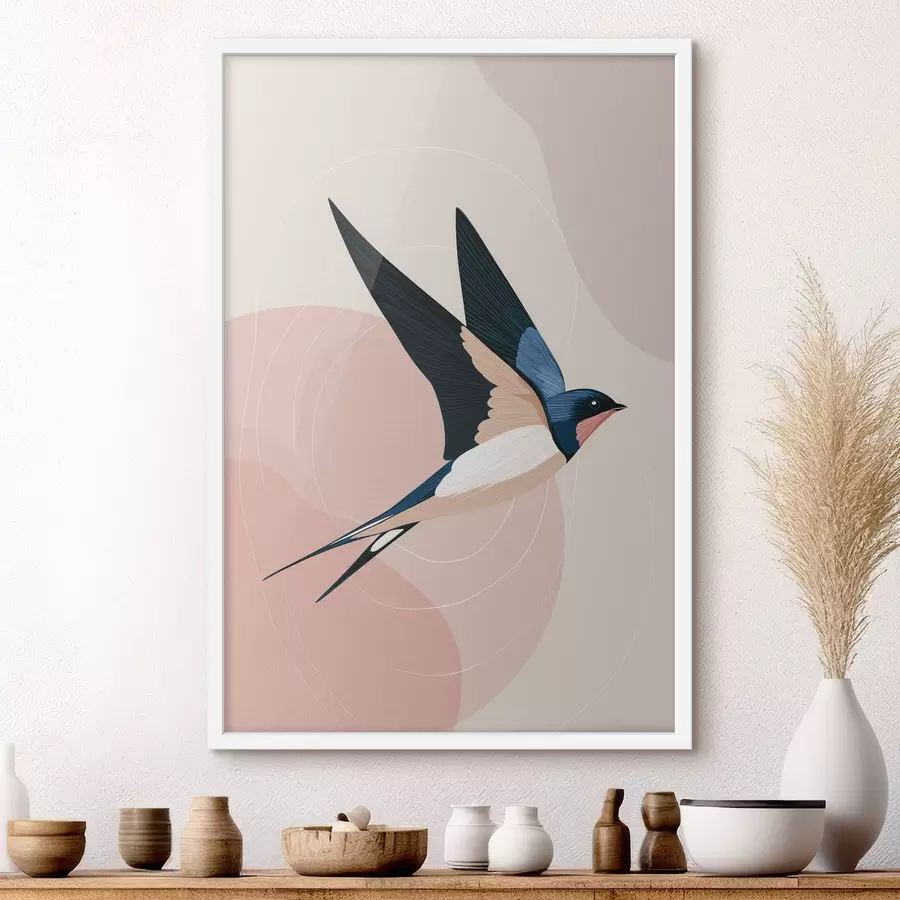 Fototapety Vtáky v lete f48458