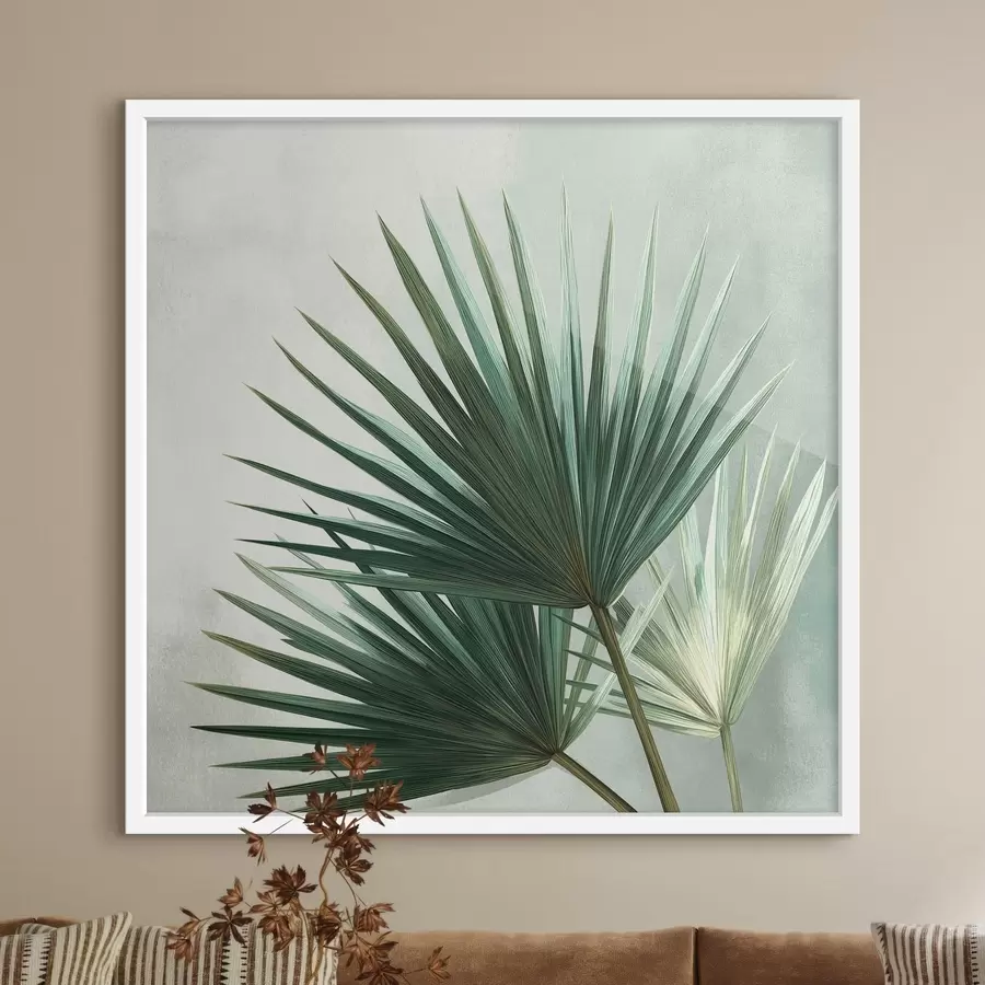 Fototapety Kompozícia z palmových listov f48465