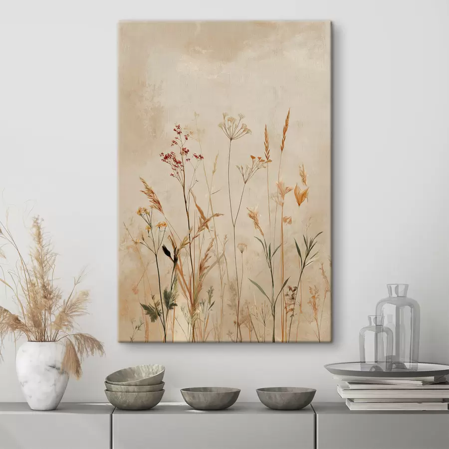 Obraz Ľahké kvetinové stonky s48441