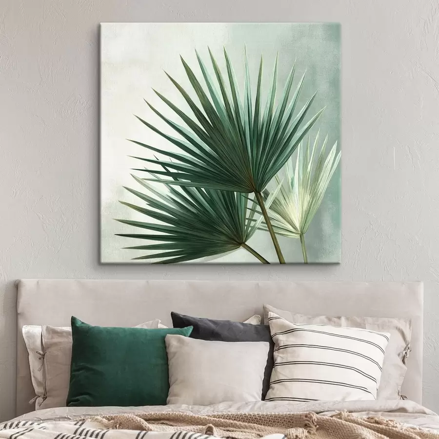 Obraz Kompozícia z palmových listov s48465